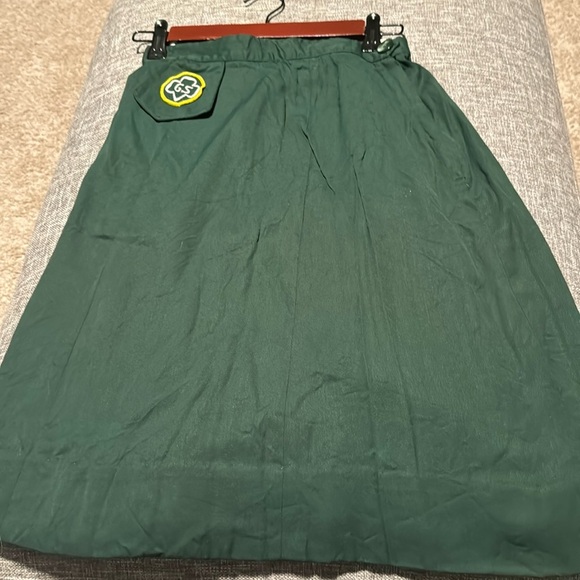 Vintage Girl Scouts Cadette Mini Skirt - Picture 1 of 8